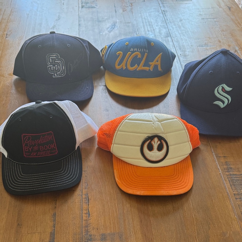 Blue and Yellow Cap
